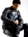 Motorcycle Biker Cowhide Leather Protective Lemo 110