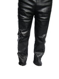 Lace Sided Leather Jean Biker Fashion Cruiser Classic Out-Law (305)