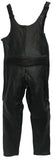 MOTORCYCLE WAXY COWHIDE ANALINE LEATHER BIB AND BRACE DUNGAREE - GALAXY (SALOPETTES) 308