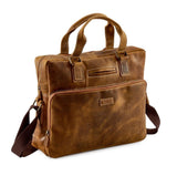 Tan Distressed Leather All Collections, Men, Messenger/Laptop bags 4974