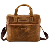 Tan Distressed Leather All Collections, Men, Messenger/Laptop bags 4974