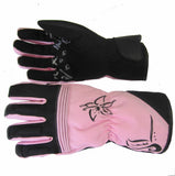 Ladies Women Textile warm Waterproof  (PURPLE &PINK) GLOVE 926