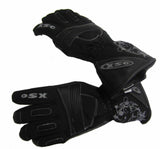 ROSE LADIES TEXTILE LEATHER GLOVE 927