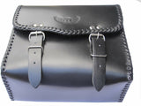 Rear Sissy Bar Tool Bag Smaller Size in Leather - College AC19