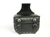 LEATHER SADDLE BAG LUGGAG AC35-TK