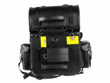 Motorcyle Motorbike TEK Leather Saddle Sissy Bar Bag Luggage Canyon  AC38/2