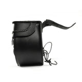 TEK LEATHER SADDLE BAG PANNIER LUGGAG FARGO AC41-TK