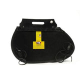 TEK LEATHER SADDLE BAG PANNIER LUGGAG FARGO AC41-TK