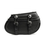 TEK LEATHER SADDLE BAG PANNIER LUGGAG FARGO AC41-TK