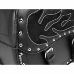 TEK Leather Saddle Bag Pannir Luggage  AC45-TK