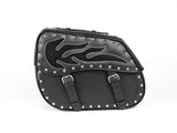 TEK Leather Saddle Bag Pannir Luggage  AC45-TK