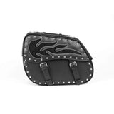TEK Leather Saddle Bag Pannir Luggage  AC45-TK
