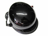 Open Face Helmet German Novelty Helmets Gloss Black AC56