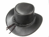 Leather Cowboy Western Aussie Style Bush Hat AC 72