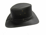 Leather Cowboy Western Aussie Style Bush Hat AC 72