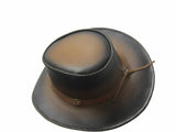 Leather Cowboy Western Aussie Style Bush Hat AC 72