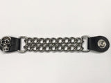 Chopper Bike Link Chain Vest Extender With Skull Press Stud AC8182K