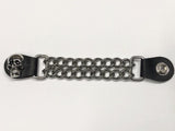 Chopper Bike Link Chain Vest Extender With Skull Press Stud AC8182K