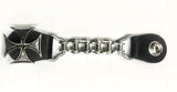 Chopper Bike Chain Vest Extender With Iron Cross Press Stud AC8184T