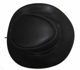 Leather Cowboy Western Aussie Style Bush Hat AC 72