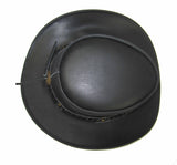 Leather Cowboy Western Aussie Style Bush Hat AC 72