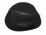 Leather Cowboy Western Aussie Style Bush Hat AC 72