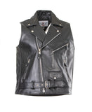 Brando Biker Cut-Off Leather Jacket 122