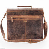 Distressed Venator Leather Collection, Men,Half Flap Messenger / Laptop bag UM40