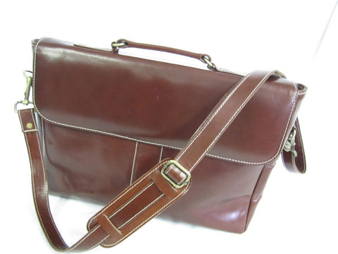Messanger Men Ladies Large Leather Handbag Briefcase Shoulder Cross Body Bag Zee