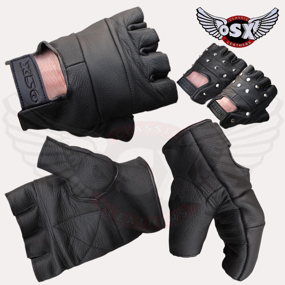 NS BLACK HOLE Natural Leather + RX7 Fabric Fishing Gloves V2 NO CUT Black  XL