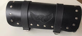 Cowhide Leather Luggage Bag Tool Roll Kit Hammer AC13