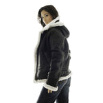 Women Leather Sheepskin Jacket Lapland