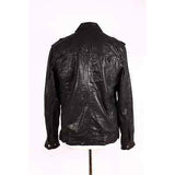 Real Sheep Vegetable Leather Jacket with 4 Front Pockets3002
