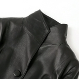 Real Leather Jacket Women-Lambskin Long Coats-Stylish Soft Women's Trench Coats