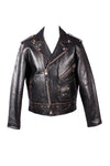 Classic Brando Antique Cowhide Leather Jacket 113A