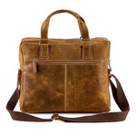 Tan Distressed Leather All Collections, Men, Messenger/Laptop bags 4974
