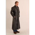 Matrix Full Lenth Coat in Cowhid Leather 156