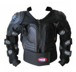 MOTORCYCLE BODY ARMOUR SAFETY JACKET MOTOCROSS MOTORBIKE SPINE PROTECTOR GUARD - KIDS AC092