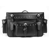 MORTER CYCLE FOR TRIKES LEATHER SADDLE BAG TRUNK AC47-TK