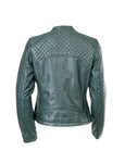 SHORT LADIES LEATHER JACKET IN  SHEEP NAPPA S003