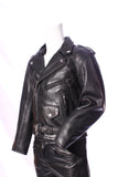 Kid's Leather Biker Brando jacket K113
