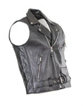 Brando Biker Cut-Off Leather Jacket 122