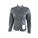 Cruiser motorcycle jacket for women in strong goat skin 1163