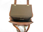 Quality Upright Messenger Bag Real Oil Goat Leather Unisex New Medium SizeVE0023